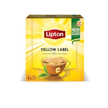 Lipton Yellow Label Tea 100 Tea Bags