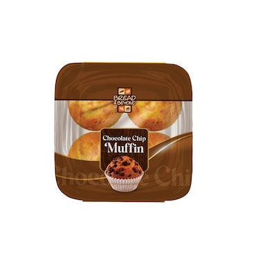 Bread And Beyond Chocolate Chip Muffin (Pack Of 4)