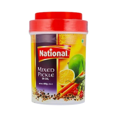 National Mixed Pickle Jar 400g