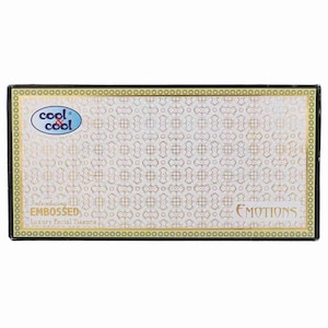 Cool & Cool Soft and Gentle Embossed Facial Tissues (150 Tissues)