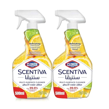 Clorox Scentiva Spray Citrus 500mlx2pieces