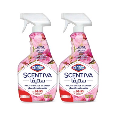 Clorox Scentiva Spray Blossom 500mlx2pieces