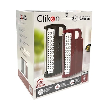 Clickon 2 In 1 Led Emergency Lantern CK7003 6V