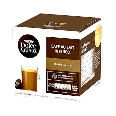 Nescafe Dolce Gusto Caf&eacute; Au Lait Intenso 160gr