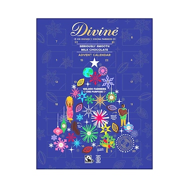 Divine Seriously Smooth Milk Chocolate Advent Calendar, 85g