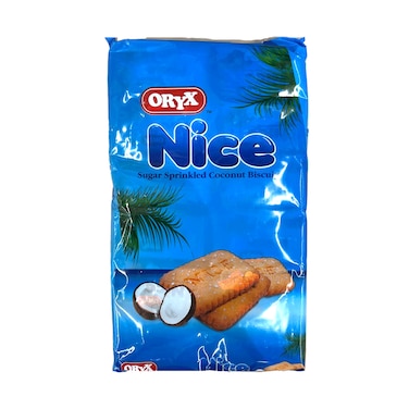Oryx NiceSugar Sprinkled Coconut Biscuits 40gx12 Pieces