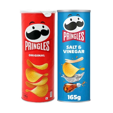 برينجلز متنوعة 165 جرام × 2