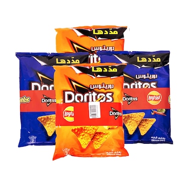 دوريتوس متنوع 48 جرام × 4 قطع