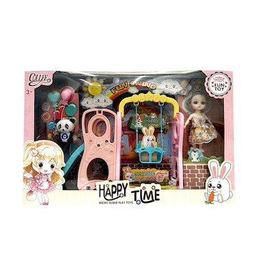 Happy Time Micro Scene Play Fun Swing Toys Assorted 2027-8