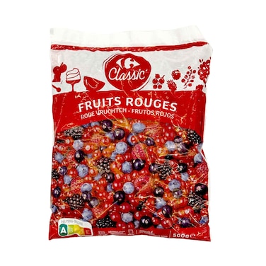 كارفور مزيج التوت الكلاسيكي المجمد 500 جرام