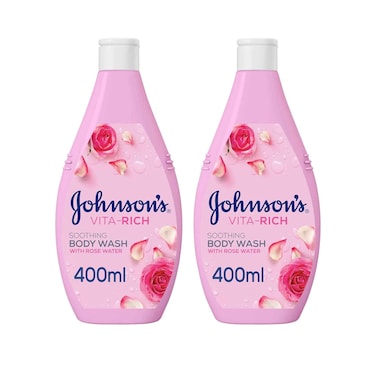 Johnsons Vitarich Body Wash Assorted 400mlx2pieces