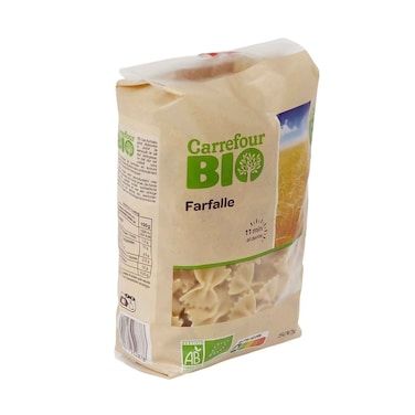 Carrefour Bio Farfalle Pasta 500g
