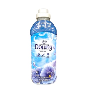 Downy All In One Concentrated Fabric Softener Valley Dew 900ml