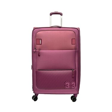 American Tourister Soft Trolley Majoris Luggage 83cm TSA Lock Berry