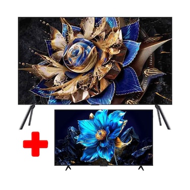TCL Smart TV QD-Mini LED 115X955 Max Premium 115 inch + TCL Smart TV Qled 65P7k 65 inch