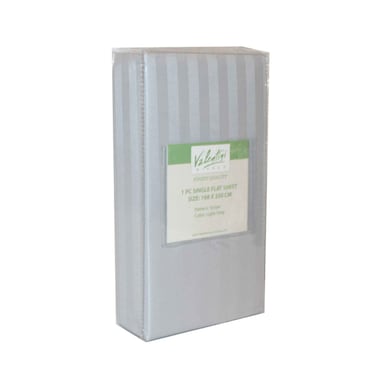 Stripe Flat Sheet Single 1 Piece 168X250Cm