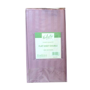 Stripe Flat Sheet Double 1 Piece 206X250Cm