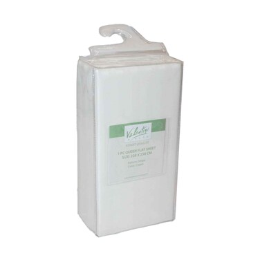 Stripe Flat Sheet Q 1 Piece 228X258Cm