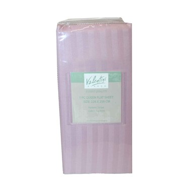 Stripe Flat Sheet Queen 1 Piece 228X258Cm