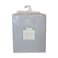 Stripe Quilt King 1Pc 260X240Cm Light Grey