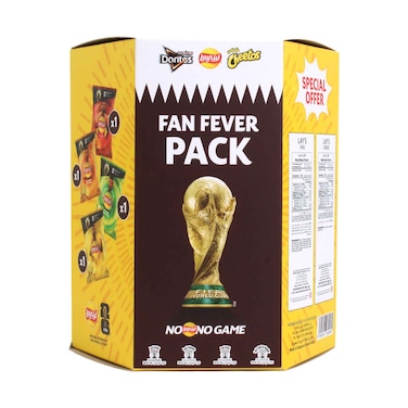 Lays Potato Chips Assorted Fan Fever Pack 48gx4 Pieces