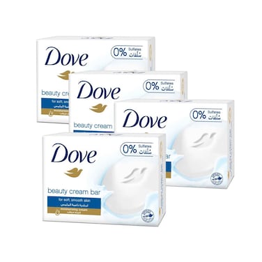 Dove Soap Beauty Cream Bar 125gx4 Pieces