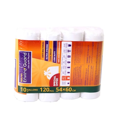 Natures Enviro Guard Garbage Bags 54x60cm Extra Small 120pices
