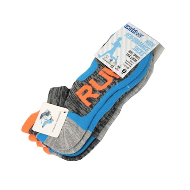 Outdoor Boy's High Performance Socks 3Pairs BS-PFL-103 Assorted