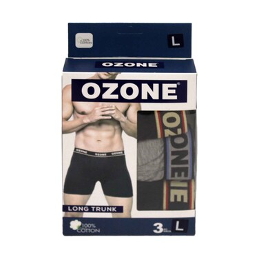 أوزون ملابس داخلية رجالية 3 قطع L