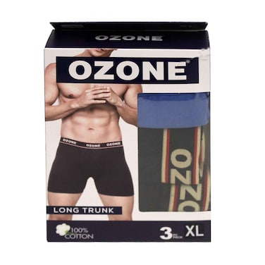 Ozone Mens Trunk 3 Pieces Fashion Size XL