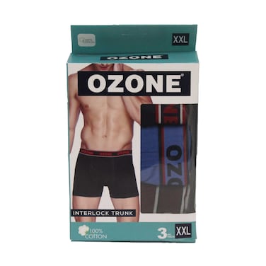 شورت داخلي رجالي من الأوزون، قطعتان، مقاس إكس إكس إل