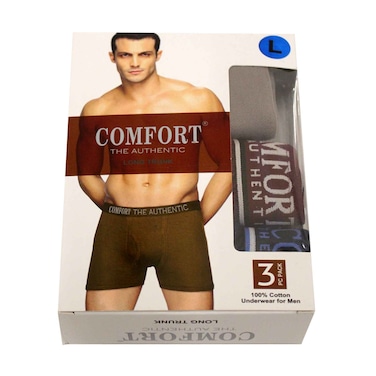 بنطلون داخلي طويل رجالي 3 قطع مريح L