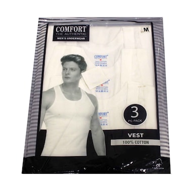 Mens Vest 3 Pieces Comfort Cmv3 Sz-M