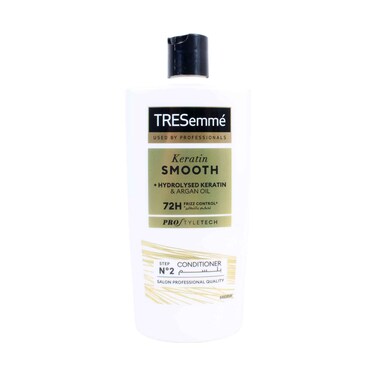 Tresemme Keratin Smooth And Straight Conditioner White 600ml
