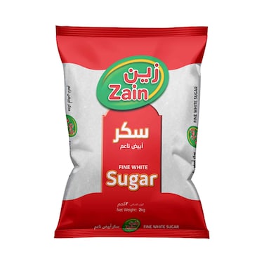 زين سكر ابيض ناعم 2 كيلو