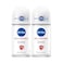 Nivea Deodorant Roll On Female Dry Comfort 50mlx2 Pieces