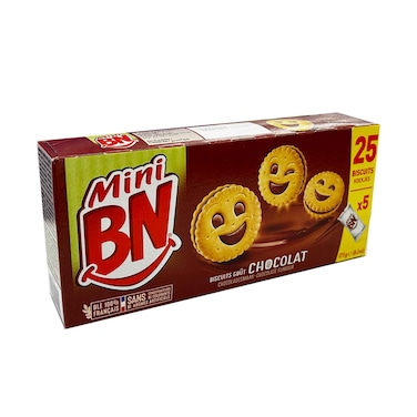 Mini BN Chocolate Flavored Sandwich 175g