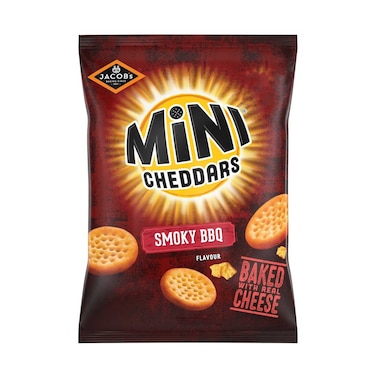 Jacob's Mini Cheddar Smoky BBQ Flavour 90g