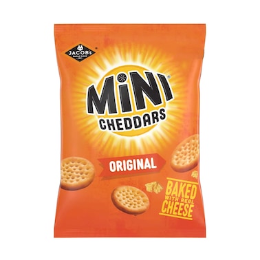 Jacob's Mini Cheddars Biscuits Original 90g