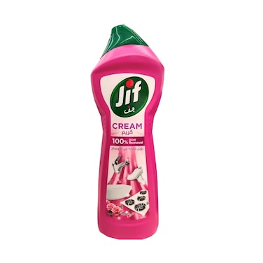JIF Cream Cleaner With Micro Crystals Technology Rose 750ml