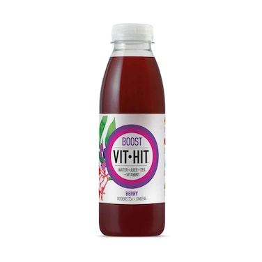 Vit Hit Boost Water + Juice + Tea + Vitamins Berry 500ml