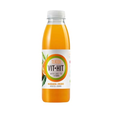Vit Hit Teatox Water + Juice + Tea + Vitamins mandarin + Orange 500ml
