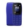 Nokia 105 Dual SIM, Keypad Mobile Phone , Blue
