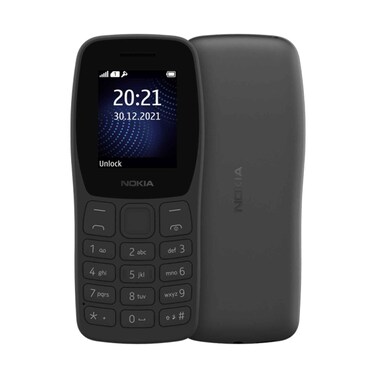 Nokia Phone 105 Feature Charcoal TA1416