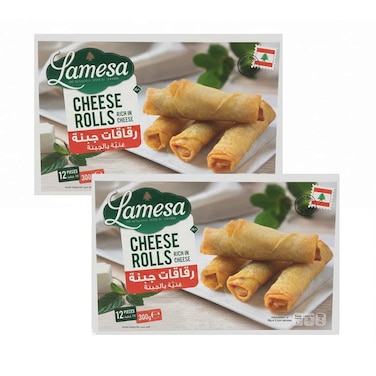 لفائف جبنة لاميسا 300 جم × 2 قطع

