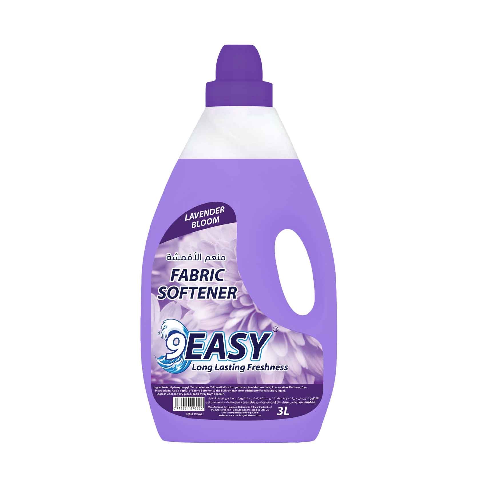 9Easy Fabric Softener Lavender Bloom 3L
