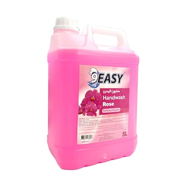 9Easy Antibacterial Handwash Rose 5L