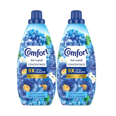 كومفورت مركز زهور السوسن والياسمين 1.5 لتر × 2 قطعة