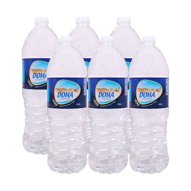 Doha Pure Drinking Water 1.5Lx6 Pieces