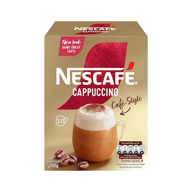 Nescafe Gold Cappuccino Coffee Mix 15.5gx10 Pieces